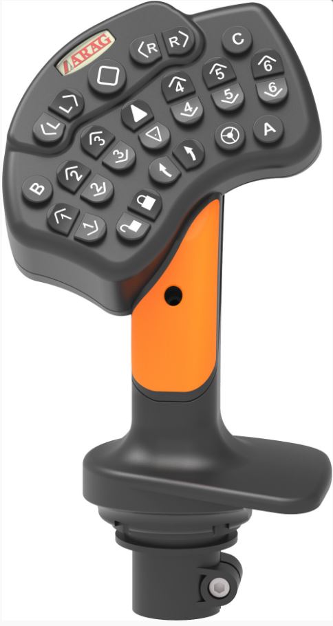 ARAG JOYSTICK ISOBUS 27 PULS 3 Led de estado. Teclado retroiluminado