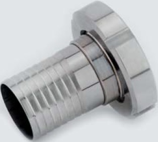 SEMI-RACOR MANGA DIN-11851 Acero inoxidable - AISI-316