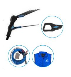 KIT COSECHADOR MASTER ELECTRIC Cable + Empuñadura + Motor/Peine