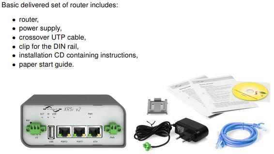 CONEL XR5I V2F, 2xETH SWITCHED 1 x WAN, EN55011 CLAAS A.