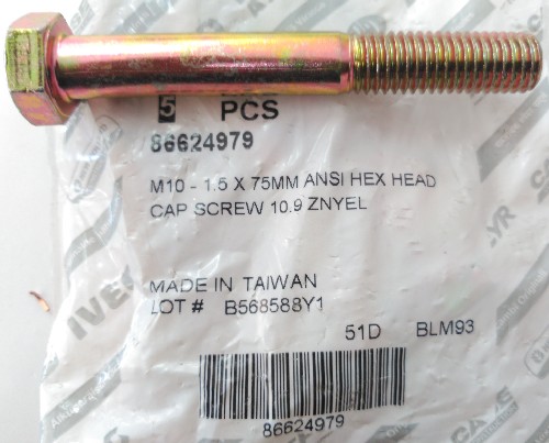 CNH TORNILLO FUSIBLE