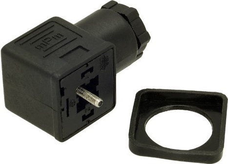 DAVID CONECTOR ELECTRO.3 PINES Conector de 3 clavijas cuadrado de 30x30