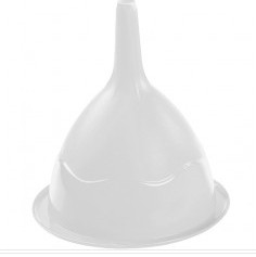 EMBUDO BLANCO 19 CM PLASTICO