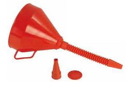 EMBUDO PLASTICO C/PICO FLEX240 Diametro 240mm.