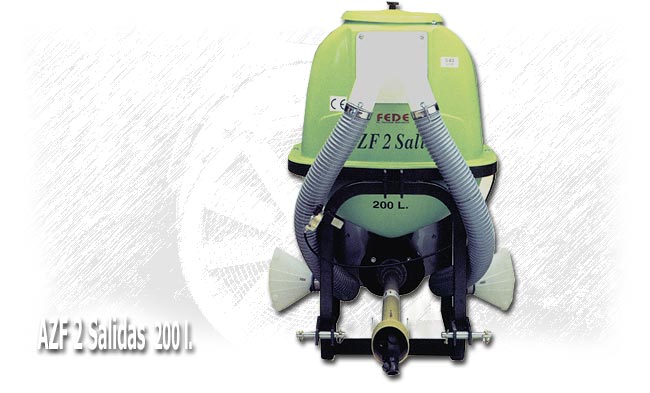 ESPOLVOREADOR FEDE 200Litros 2 Salidas D40