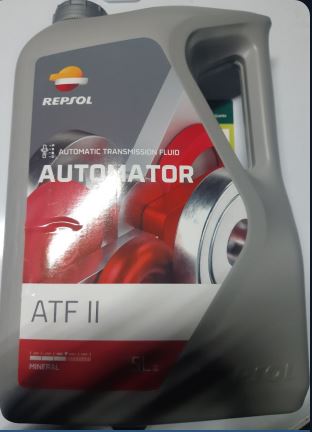 ACEITE REPSOL AUTOMATOR ATF II DEXRON II D. Envase 5 Litros