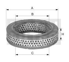 FILTRO DE AIRE C-30122 (*) MANN