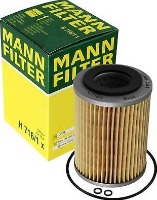 FILTRO DE ACEITE H-716/1X MANN.