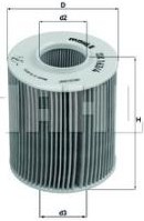 FILTRO DE ACEITE OX-163/4D Mahle
