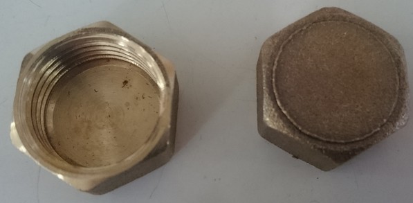 [FON3545] FON.TAPON HEMBRA 3/4 LATON
