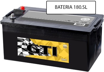 BATERIA GTI 180.SL 180A. Garantía 1 año.