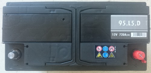 BATERIA GTI 95.L.5 D 95 AMP. 95A. Garantía 1 año.
