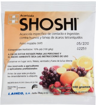 SHOSHI 100GR. Registro N. 23734