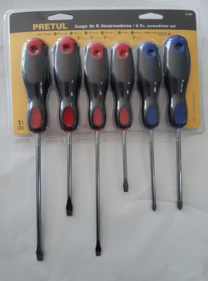 [HRR017919] JUEGO DESTO.PRETUL 6 PCS Pretul