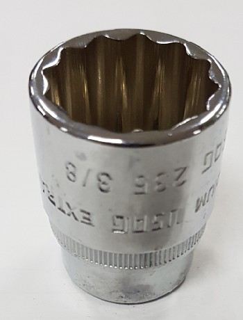 LLAVE VASO 21 MM. CUADRADILLO 3/8 BIHEXAGONAL USAG