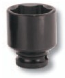LLAVE VASO 9 MM. CUADRADILLO 1/2 IMPACTO Chrome Vanadium