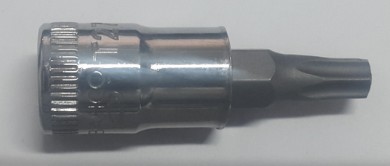 LLAVE VASO TORX 1/4 T-27 FORCE