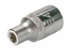 LLAVE VASO TORX 1/4 E-4 JBM