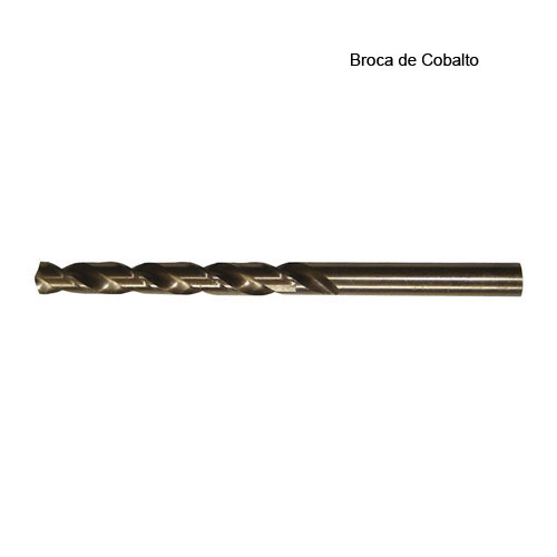 BROCA COBALTO 7 MM. HSS-E DIN 338  Afilada en cruz.