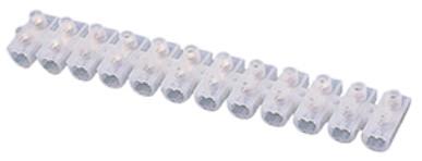 REGLETA CONEXION BLANCA 4 MM.