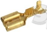 TERMINAL FASTON DESNUDO HEMBRA Hembra de 6.3mm ancho