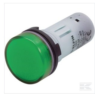 AVISADOR LUMINOSO VERDE 3W. Elfin.