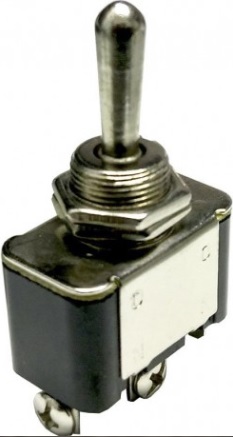 INTERRUPTOR 3 POSICIONES METAL Terminal con tornillo