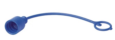 PROTECTOR ENCHUFE PARA MACHO ANV 1PU Faster. AZUL