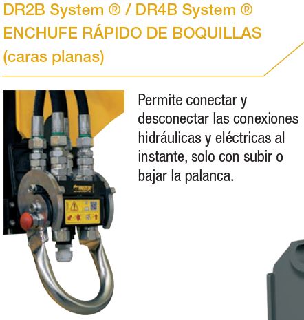 TENIAS CONJ.DESENG.RAPIDO 4BOQ. 4 MACHOS + 4 HEMBRAS (FASTER) Caras Planas