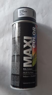 MAXI AEROSOL 400ML NEGRO SATIN