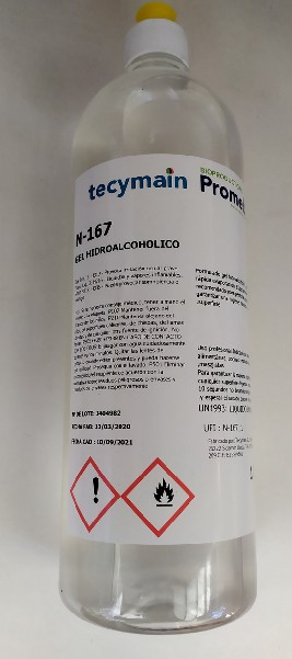 GEL HIDROALCOHOLICO 1L.