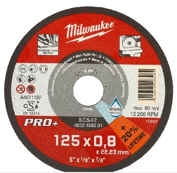 MILWAUKEE DISCO CORTE 125 x 0.8