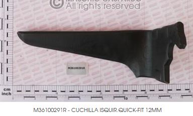 GASPARDO CUCHILLA IZQ.QUICK-FIT 12M