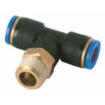 RACORD ROSCADO T PLASTICO 8-3/8 MACHO METALICO