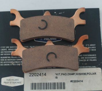 POLARIS PASTILLAS FRENO TRASER