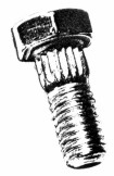 TORNILLO 6X16 MOLETE.8.8(100)