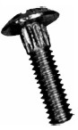 TORNILLO 6X16 MOLETE.C/R(100) Cabeza Destornillador redonda