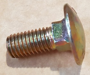 TORNILLO CABEZA REDONDA CUADRADILLO CORTO 10X30 Tornilleria Aragonesa. Rosca métrica 150
