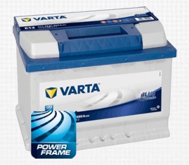 VARTA BATERIA E12 BLUE DYNAMIC 12v 74Ah 680A CCA(EN). 2 años garantía.
