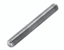 VARILLA ROSCADA 6 MM. 5.6 CINC DIN975 5.6. Rosca derecha.