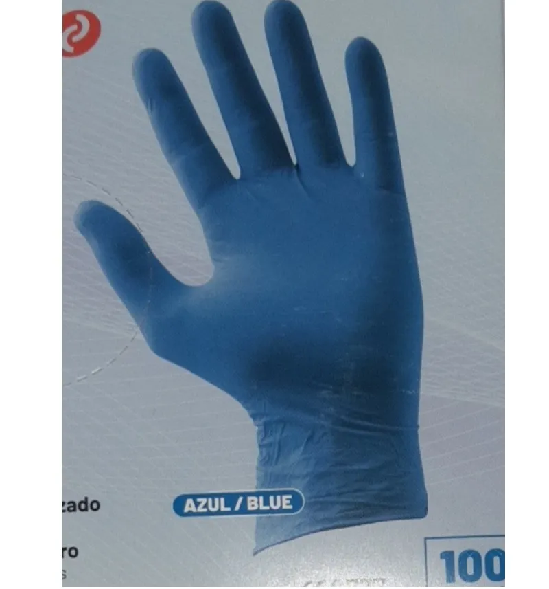 GUANTE DESECHABLE NITRILO AZUL TALLA XL-10 COFIL